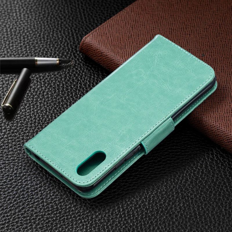 Flipové Pouzdro Xiaomi Redmi 9a Potištění Motýlci S Páskem