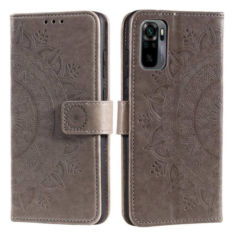 Flipové Pouzdro Xiaomi Redmi Note 10 / Note 10s Sluneční Mandala