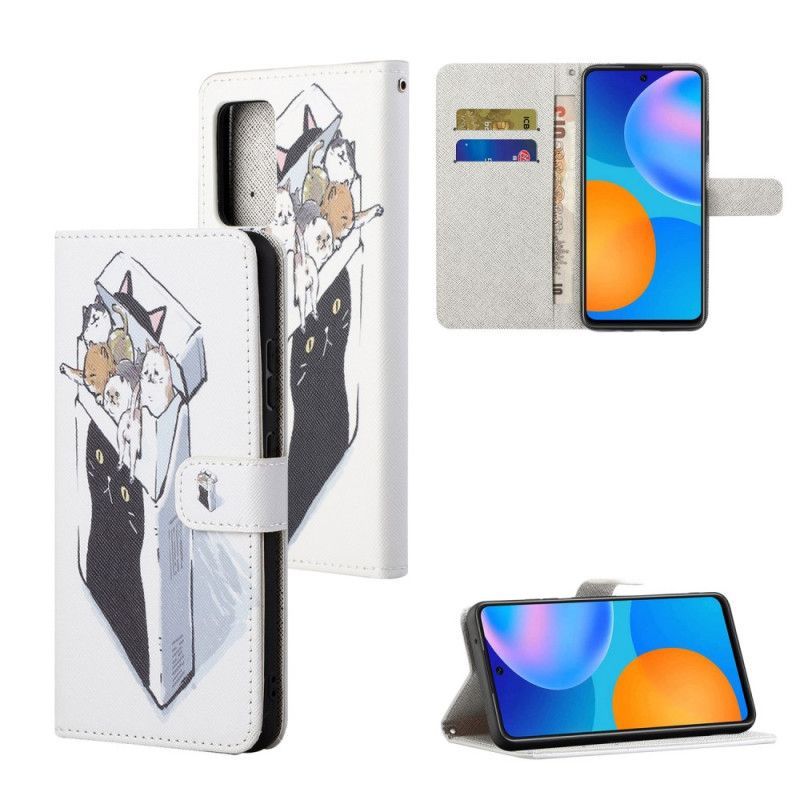 Flipové Pouzdro Xiaomi Redmi Note 10 Pro Doprava Tanga Koček