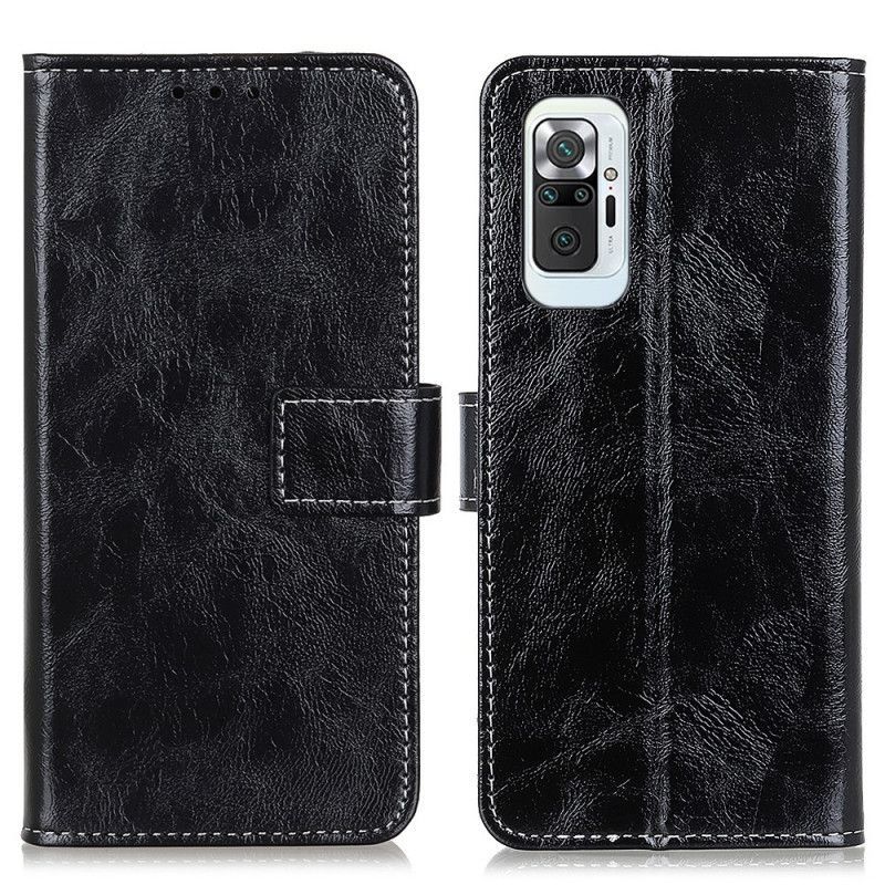 Flipové Pouzdro Xiaomi Redmi Note 10 Pro Lesklé A Viditelné Švy