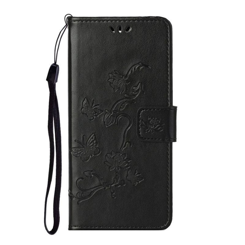Flipové Pouzdro Xiaomi Redmi Note 10 Pro Motýli A Květiny