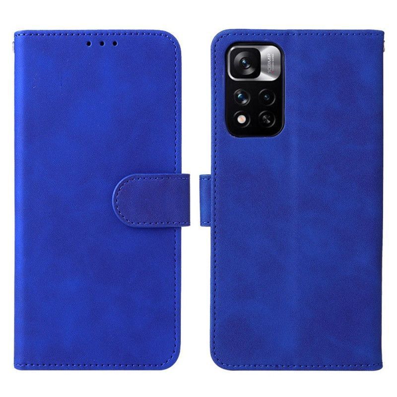 Flipové Pouzdro Xiaomi Redmi Note 11 / Poco M4 Pro 5g Dotek Pokožky
