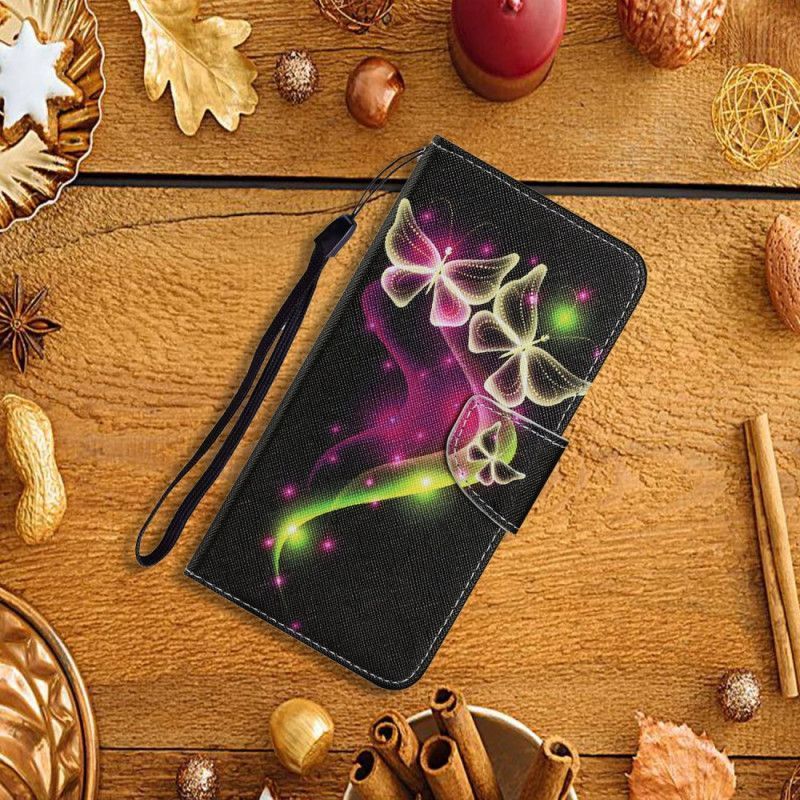 Flipové Pouzdro Xiaomi Redmi Note 11 / Poco M4 Pro 5g Kouzelní Motýli