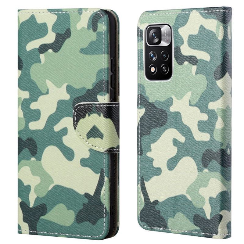 Flipové Pouzdro Xiaomi Redmi Note 11 Pro / Note 11 Pro Plus Camo