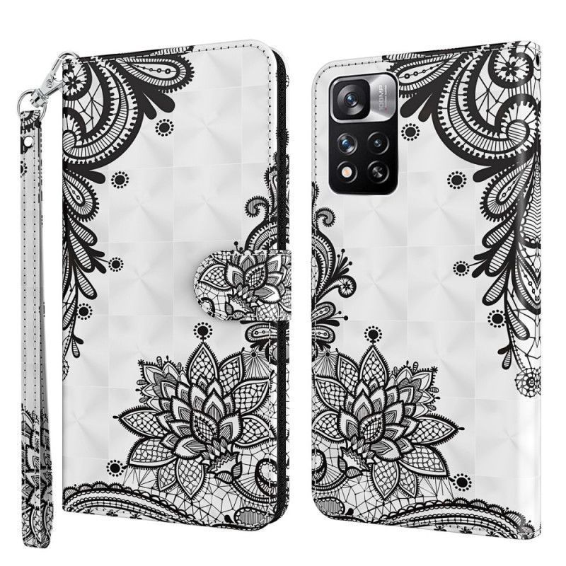 Flipové Pouzdro Xiaomi Redmi Note 11 Pro / Note 11 Pro Plus Chic Krajka