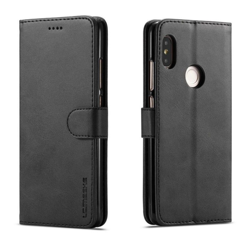 Flipové Pouzdro Xiaomi Redmi Note 5 Lc.imeeke Kožený Efekt