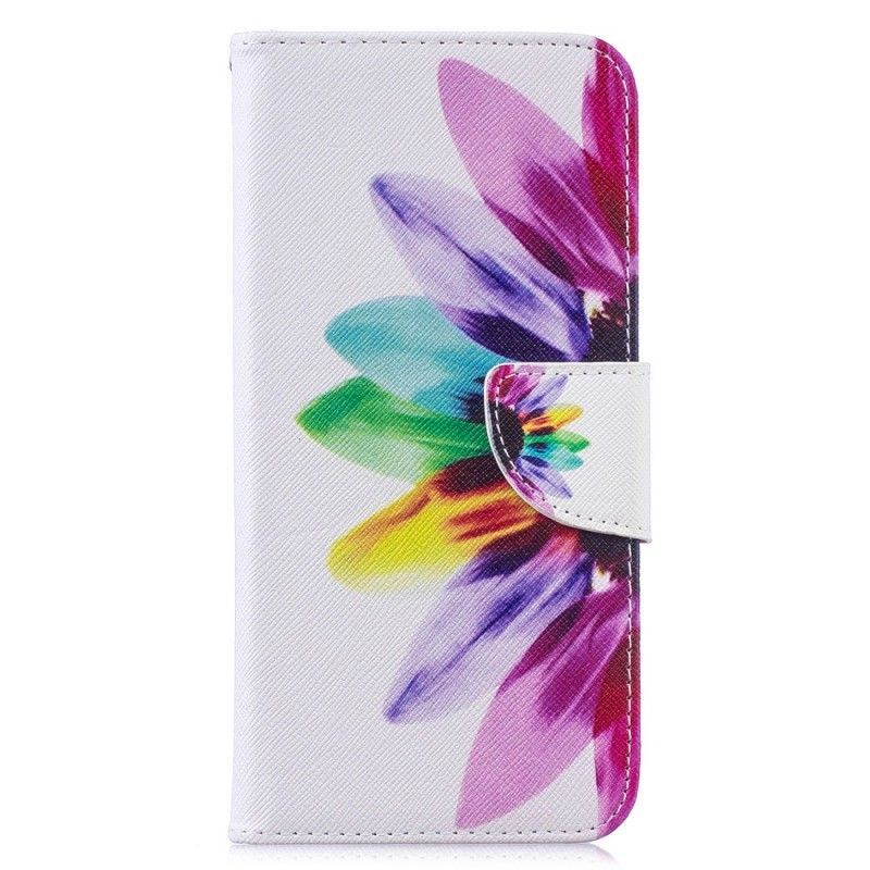 Flipové Pouzdro Xiaomi Redmi Note 7 Akvarelová Květina