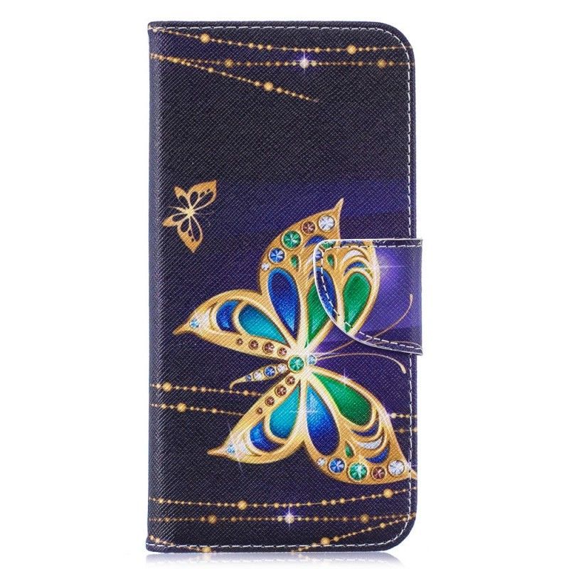 Flipové Pouzdro Xiaomi Redmi Note 7 Kouzelný Motýl