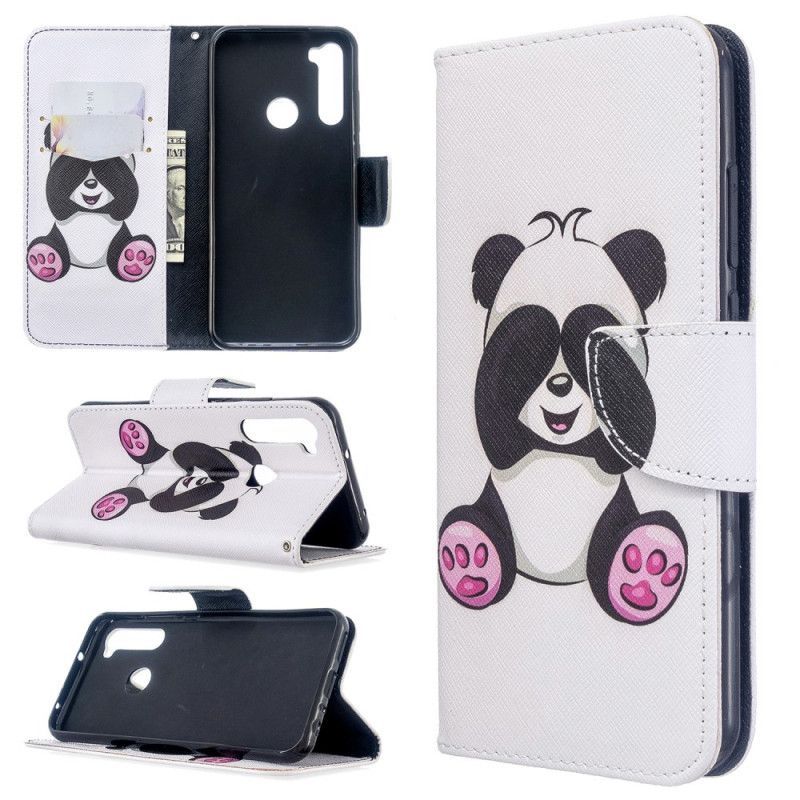 Flipové Pouzdro Xiaomi Redmi Note 8t Panda Zábava