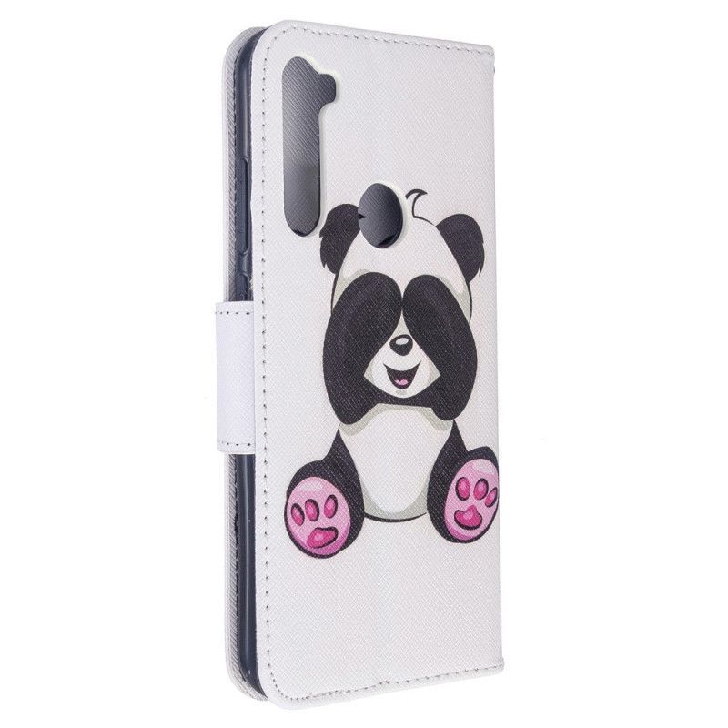 Flipové Pouzdro Xiaomi Redmi Note 8t Panda Zábava