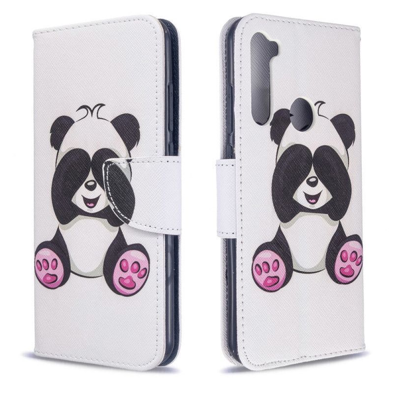 Flipové Pouzdro Xiaomi Redmi Note 8t Panda Zábava