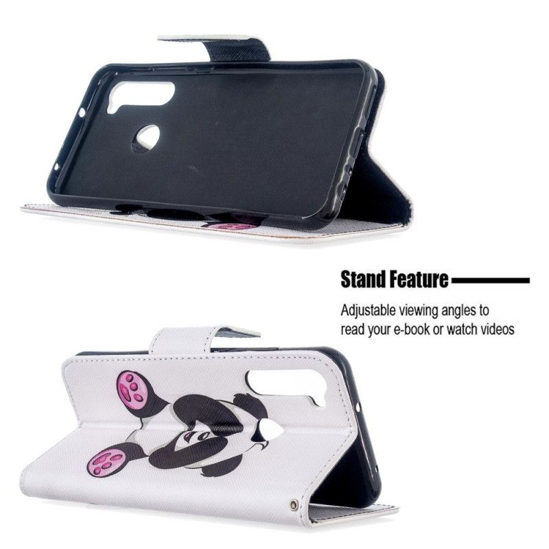Flipové Pouzdro Xiaomi Redmi Note 8t Panda Zábava