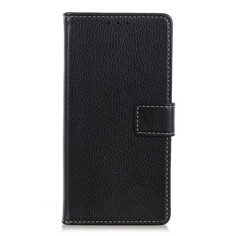 Flipové Pouzdro Xiaomi Redmi Note 8t Prošívání S Efektem Kůže Litchi