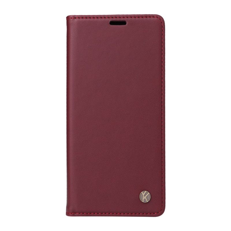 Kožené Pouzdro Folio Na Xiaomi 14 Pro Kožený Styl Yikatu