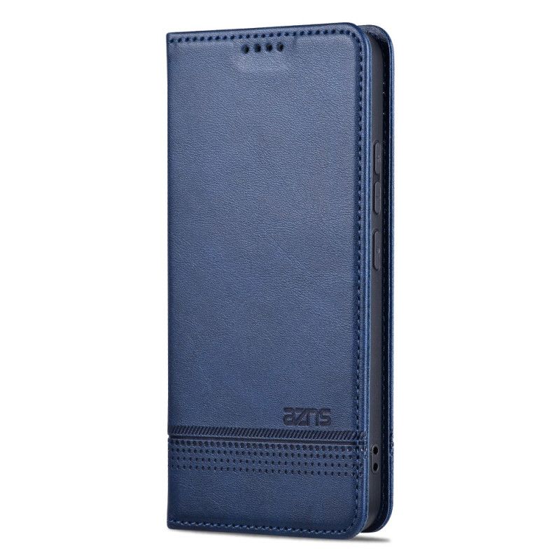 Kožené Pouzdro Folio Na Xiaomi 14 Pro Umělá Kůže Azns