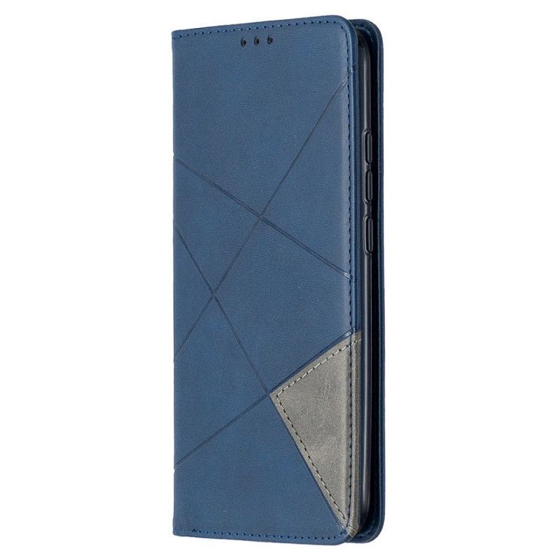 Kožené Pouzdro Folio Na Xiaomi Redmi 9c Umělecký Styl