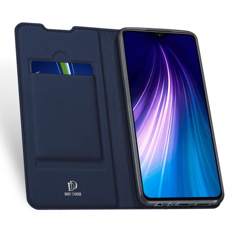 Kožené Pouzdro Folio Na Xiaomi Redmi Note 8t Kůže Pro Dux Ducis