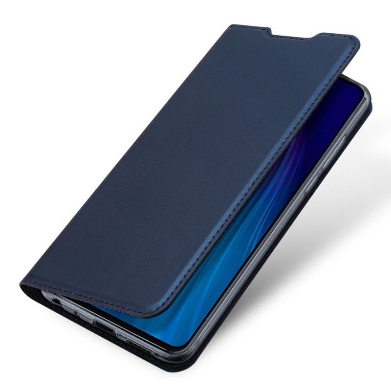 Kožené Pouzdro Folio Na Xiaomi Redmi Note 8t Kůže Pro Dux Ducis