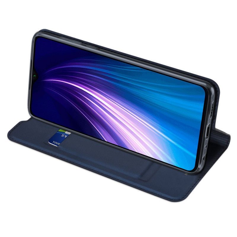 Kožené Pouzdro Folio Na Xiaomi Redmi Note 8t Kůže Pro Dux Ducis