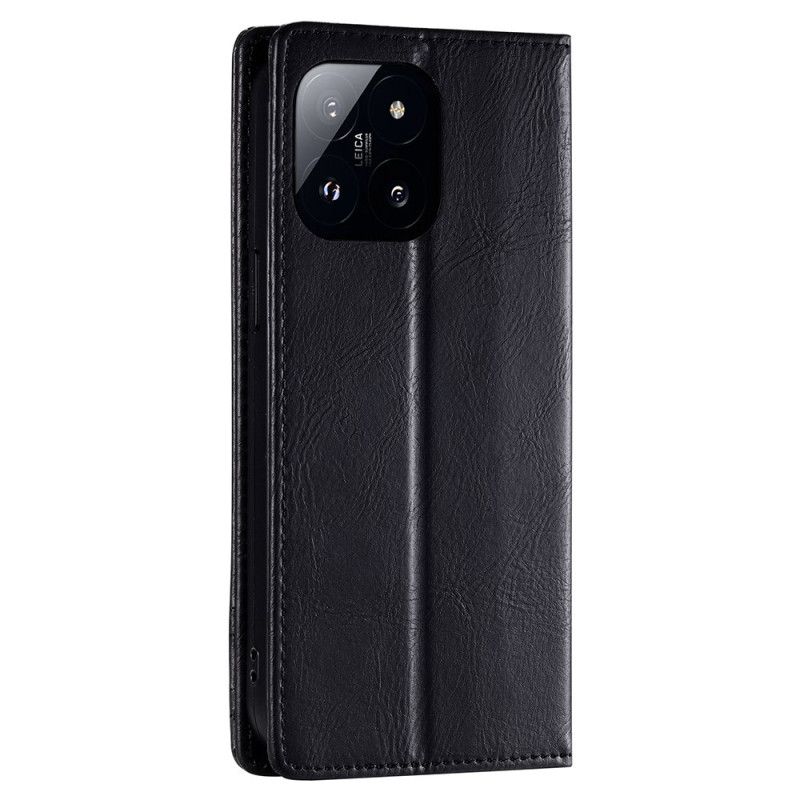 Kožené Pouzdro Folio Xiaomi 14 Pro Rfid Ochrana Ttudrch