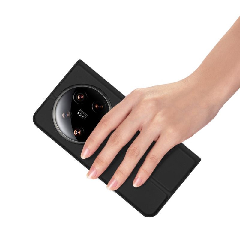 Kožené Pouzdro Folio Xiaomi 14 Ultra Skin Pro Series Dux Ducis