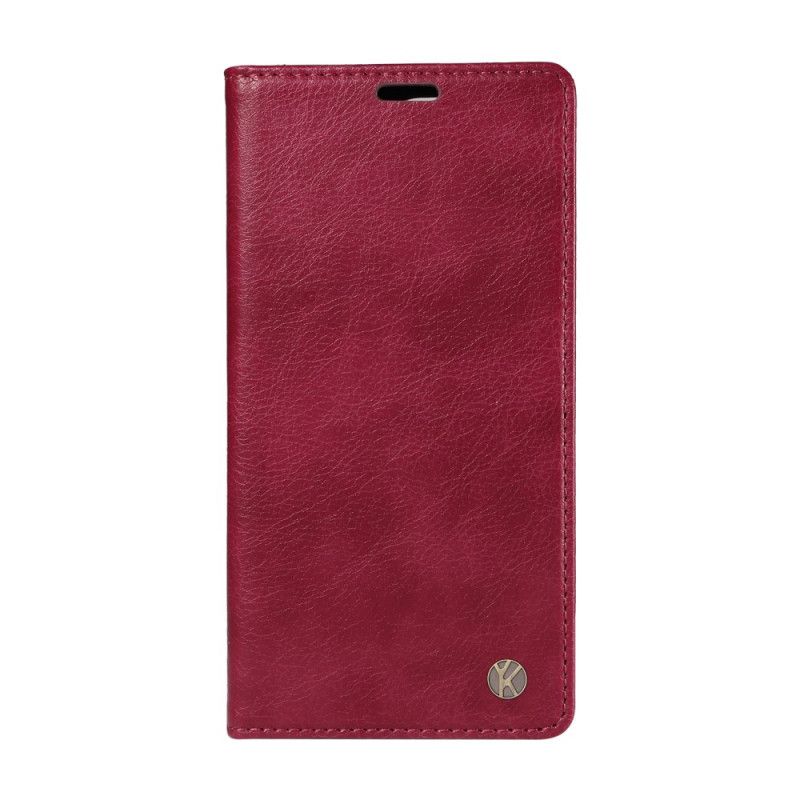 Kožené Pouzdro Folio Xiaomi 14 Ultra Vintage Styl Yikatu