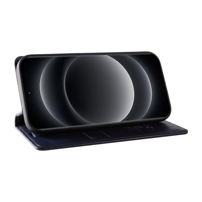 Kožené Pouzdro Folio Xiaomi 14 Ultra Vintage Styl Yikatu