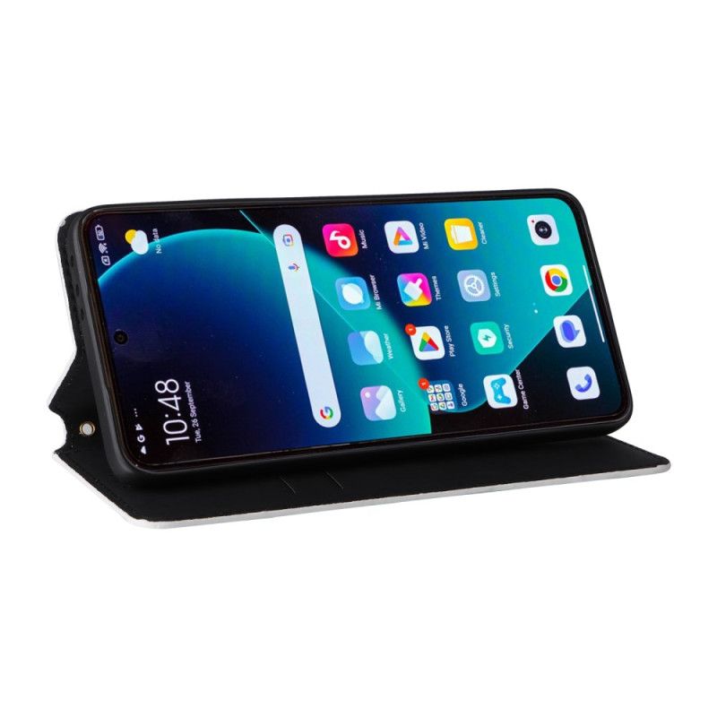 Kožené Pouzdro Folio Xiaomi 14t 3d Kostky