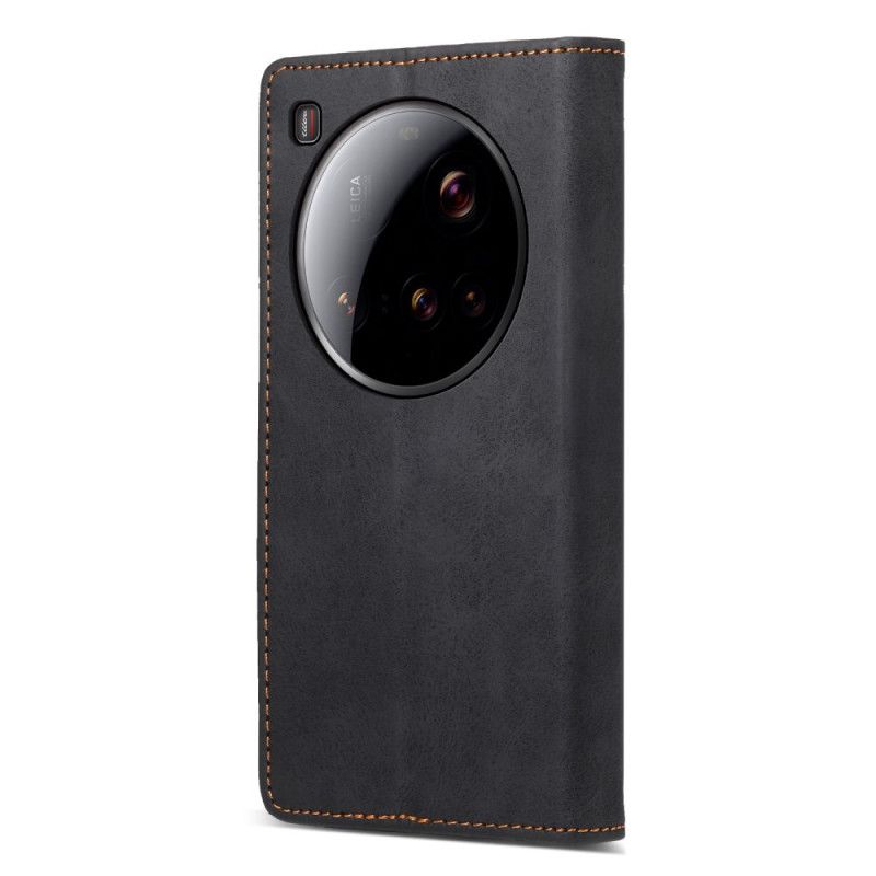 Kožené Pouzdro Folio Xiaomi 15 Ultra Rfid Blokování