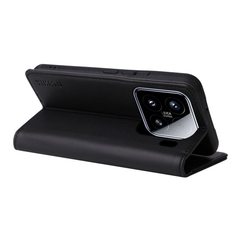 Kožené Pouzdro Folio Xiaomi 15 Yikatu