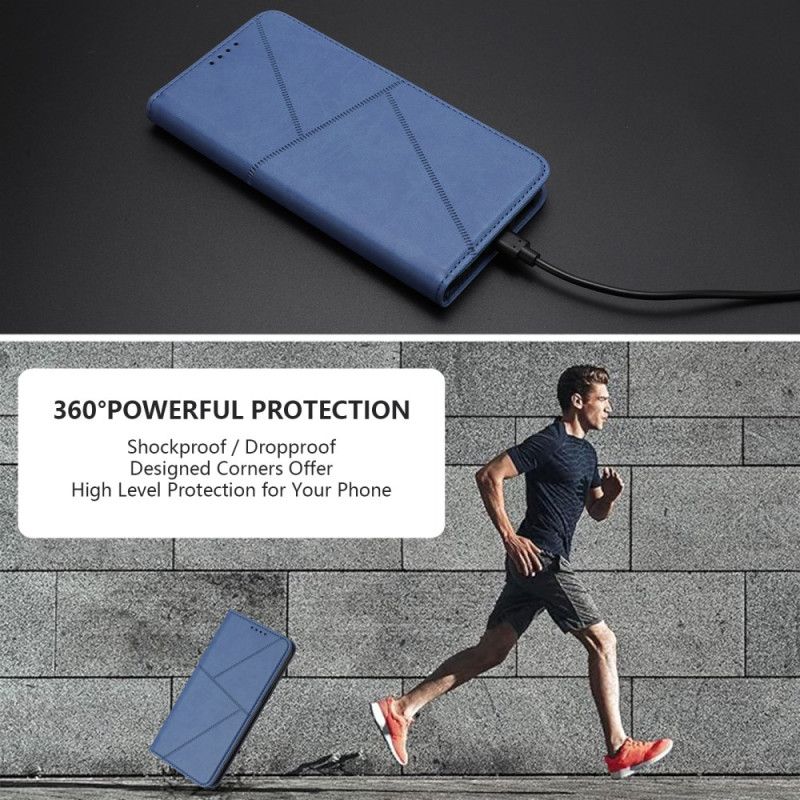 Kožené Pouzdro Folio Xiaomi 15t Linie