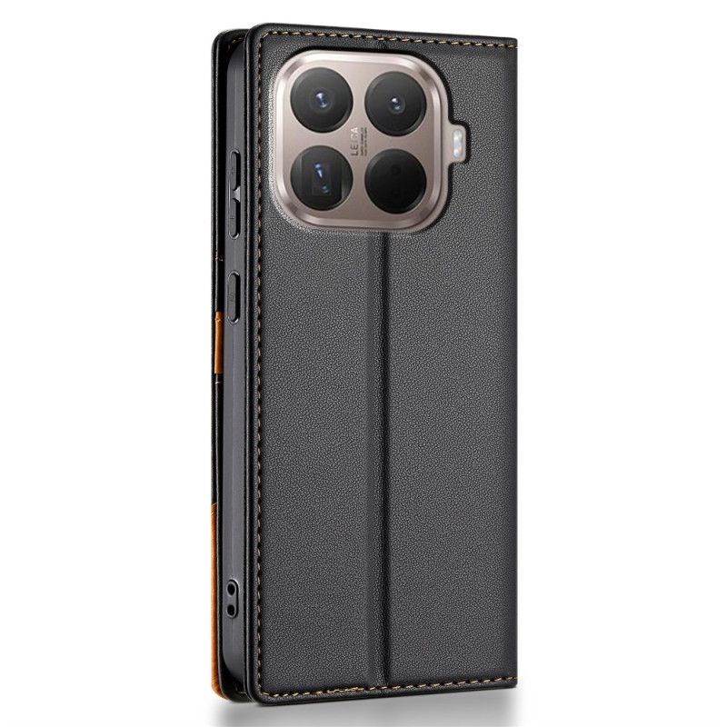 Kožené Pouzdro Folio Xiaomi 15t Pro Technologie Anti-rfid