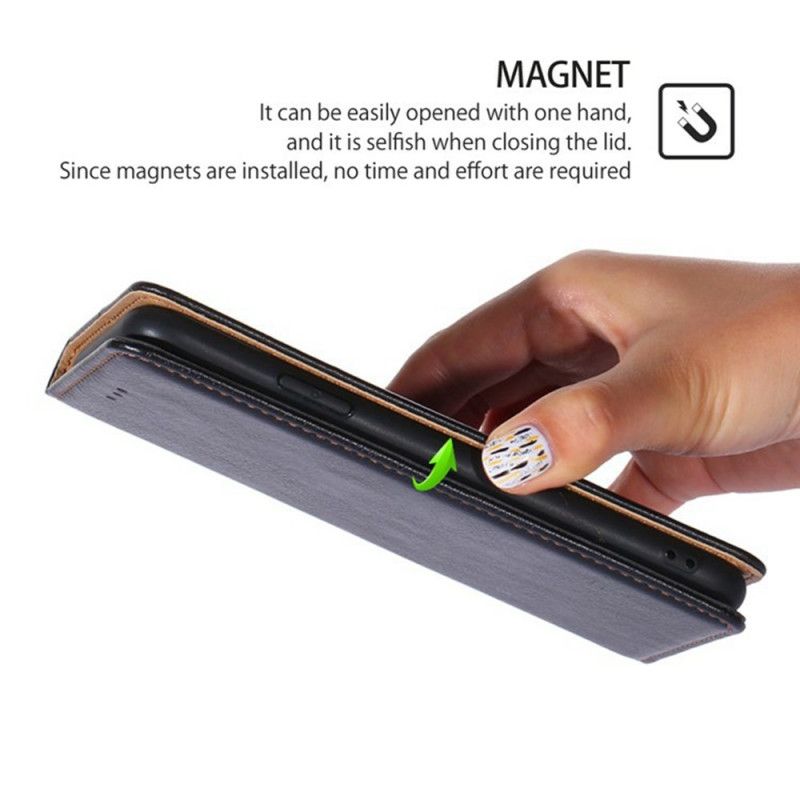 Kožené Pouzdro Folio Xiaomi 17 Magnetické Zapínání