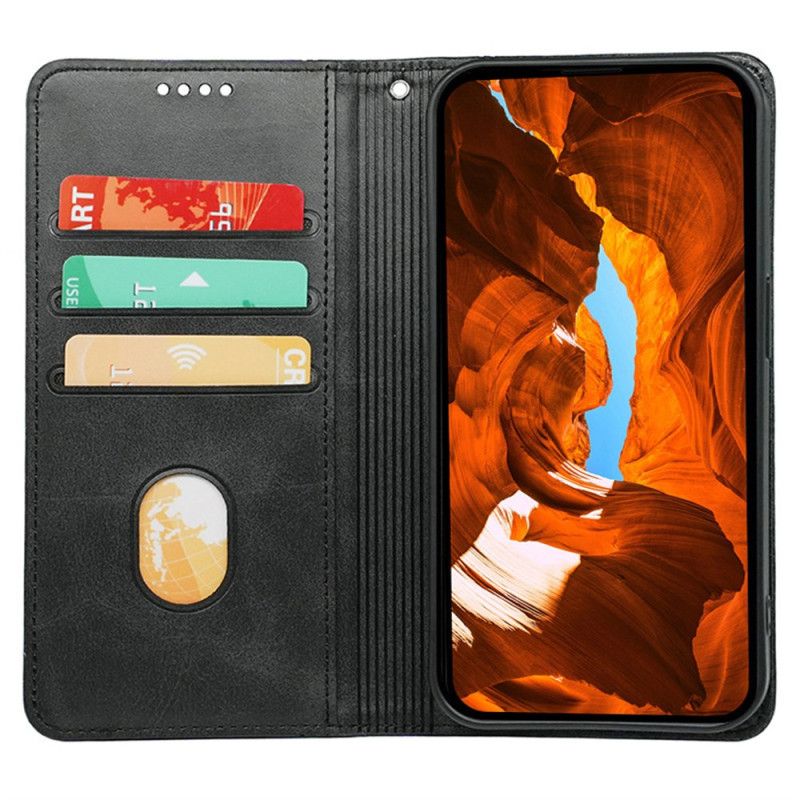 Kožené Pouzdro Folio Xiaomi 17 Pro Max Lemování