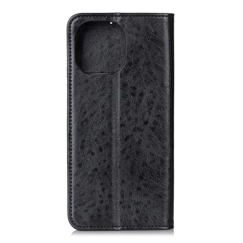 Kožené Pouzdro Folio Xiaomi Mi 11 Texturovaná Štípenka