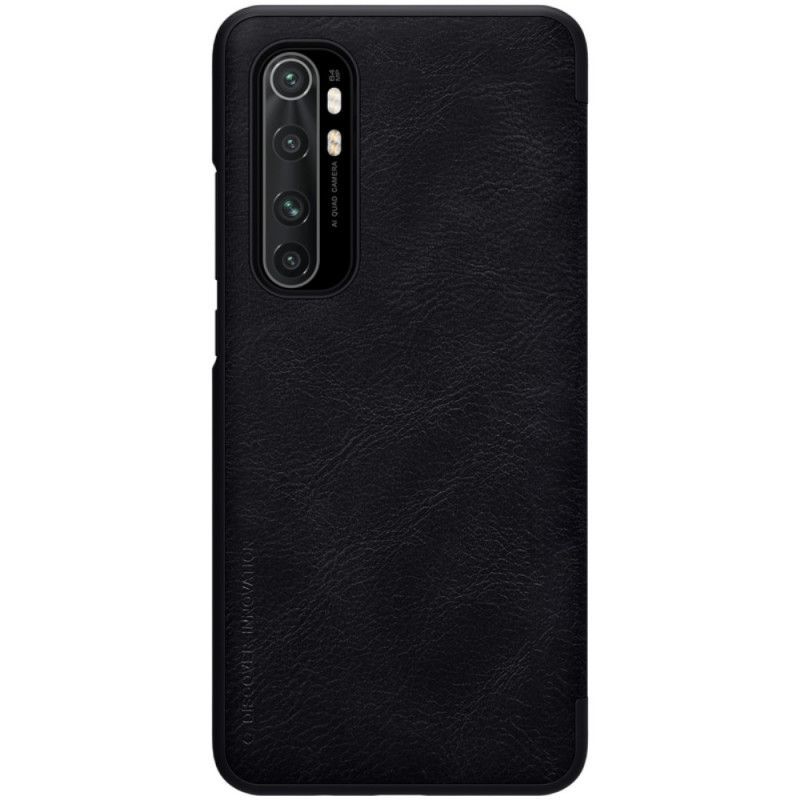 Kožené Pouzdro Folio Xiaomi Mi Note 10 Lite Série Qin Nillkin