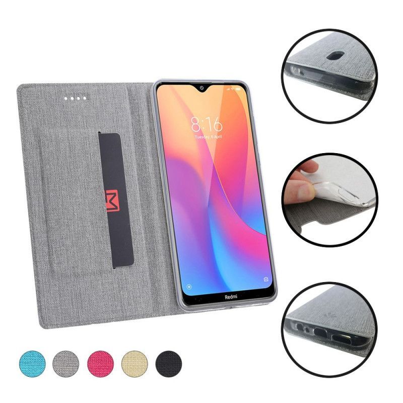 Kožené Pouzdro Folio Xiaomi Redmi 8a Texturovaný