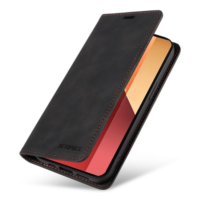 Kožené Pouzdro Folio Xiaomi Redmi Note 13 Pro 4g Betopnice