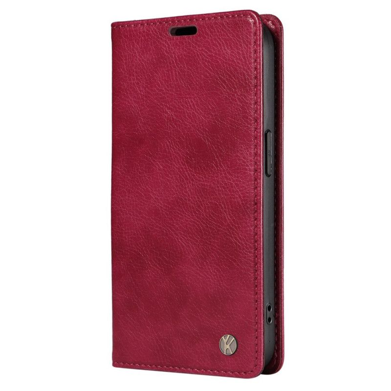 Kožené Pouzdro Folio Xiaomi Redmi Note 14 5g Vintage Ykatu
