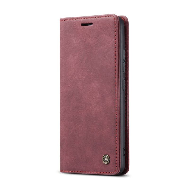 Kožené Pouzdro Folio Xiaomi Redmi Note 14 Pro 5g Caseme Semišový Efekt