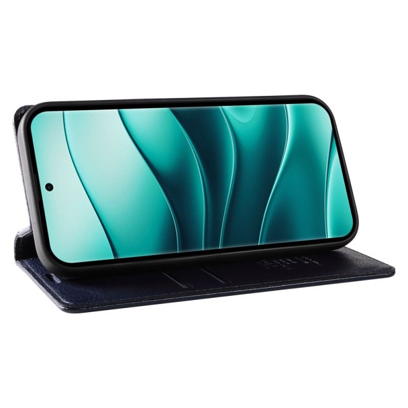 Kožené Pouzdro Folio Xiaomi Redmi Note 14 Pro 5g Ykatu Vintage