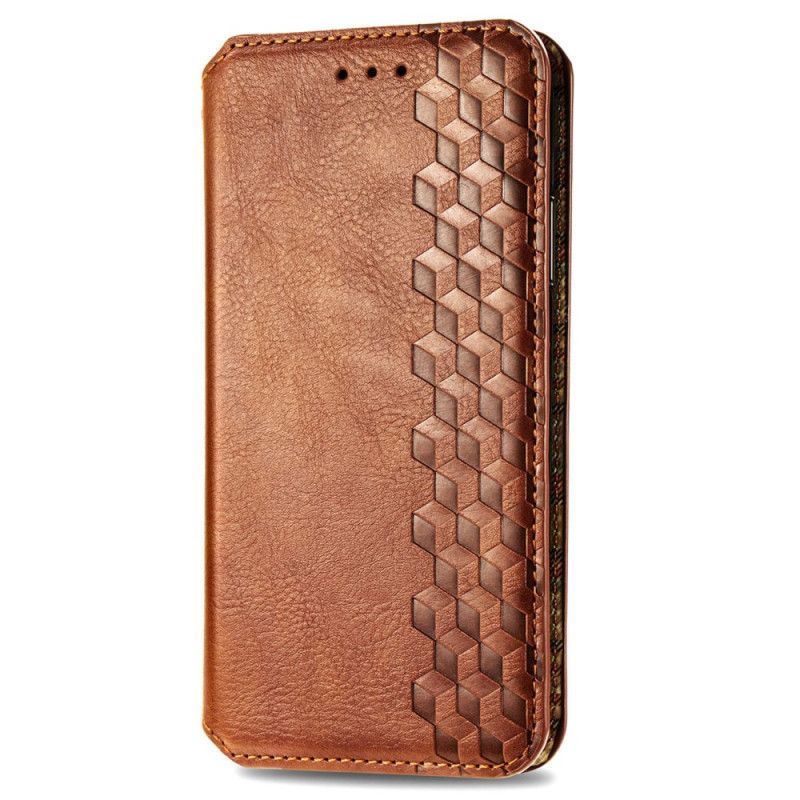 Kožené Pouzdro Folio Xiaomi Redmi Note 14 Pro Plus 5g Semišový Efekt Frieze