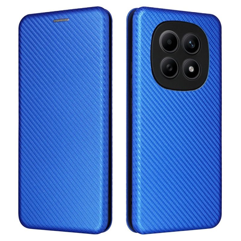 Kožené Pouzdro Folio Xiaomi Redmi Note 15 5g Nárazuvzdorná Textura Z Uhlíkových Vláken