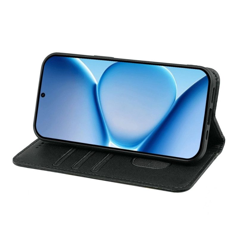 Kožené Pouzdro Folio Xiaomi Redmi Note 15 Pro Plus 5g Lemování