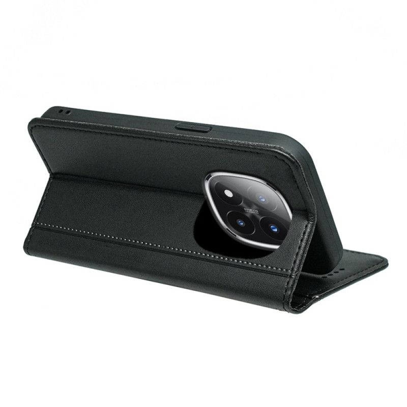 Kožené Pouzdro Folio Xiaomi Redmi Note 15 Pro Plus 5g Lemování