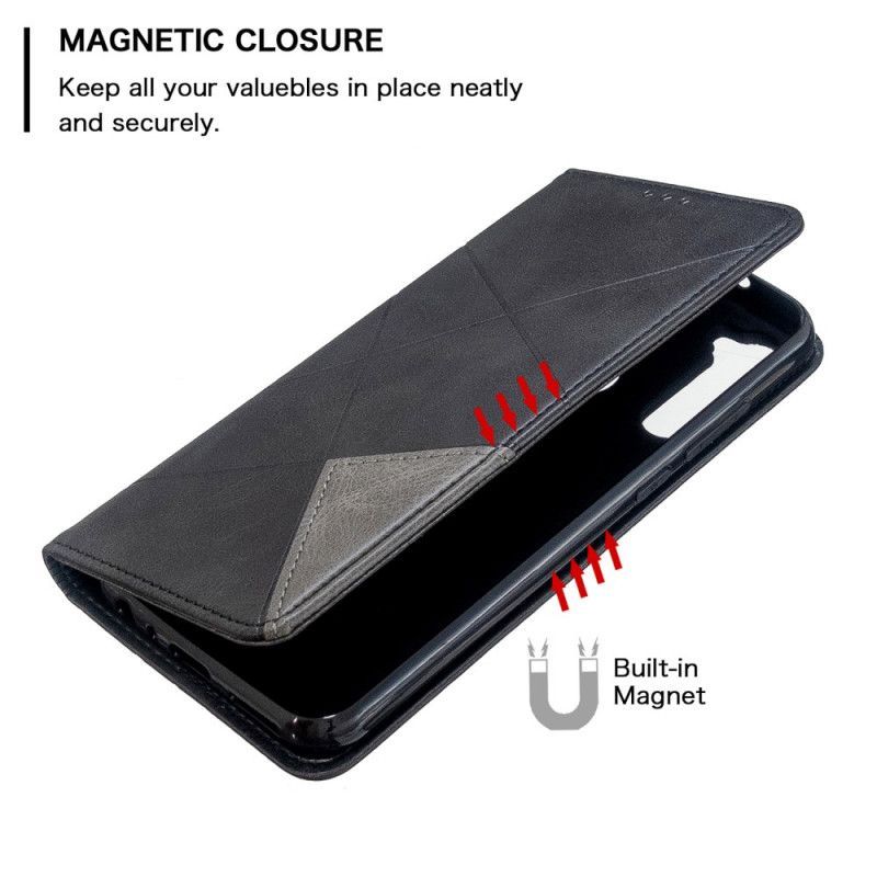Kožené Pouzdro Folio Xiaomi Redmi Note 8t Styl Umělce