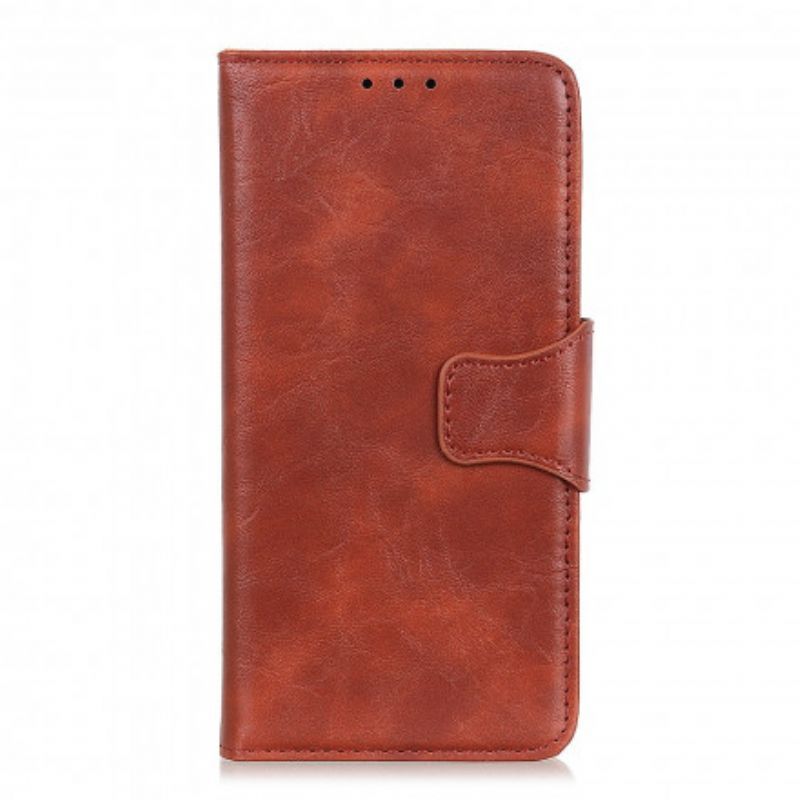 Kožené Pouzdro Na Xiaomi Redmi Note 10 / 10S Flipové Pouzdro Magnetická Klapka