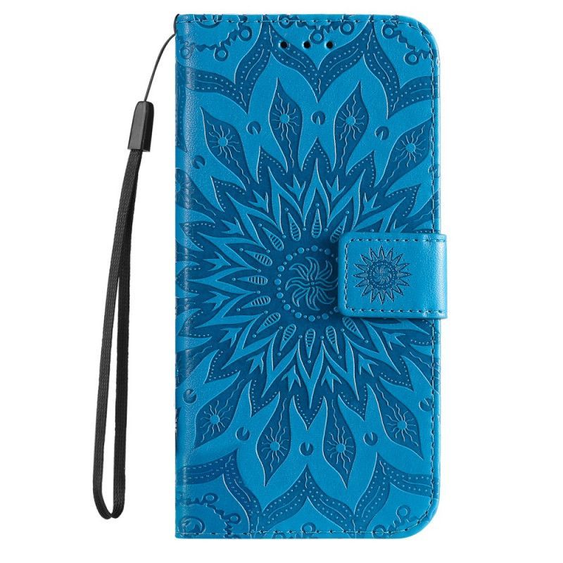 Kožené Pouzdro Na Xiaomi Redmi Note 11 Pro Plus 5G Slunečnice