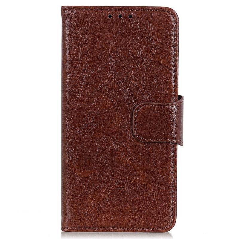 Kožené Pouzdro Na Xiaomi Redmi Note 12 4G Dělená Kůže Nappa