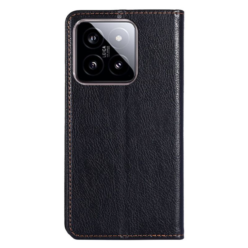 Kožené Pouzdro Xiaomi 14 Imitace Kůže